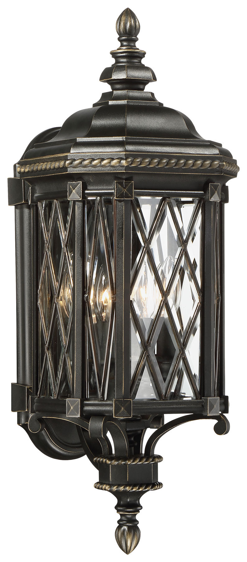 BEXLEY MANOR - 4 LIGHT OUTDOOR WALL MOUNT