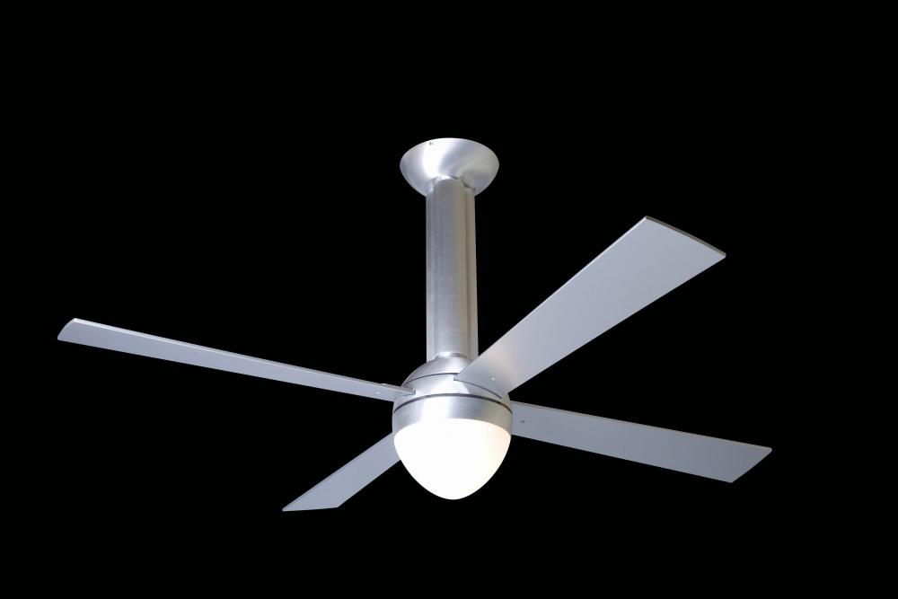 Stratos Fan; Brushed Aluminum Finish; 52" Aluminum Blades; 18W GU24 Energy Saving CFL; Fan Speed