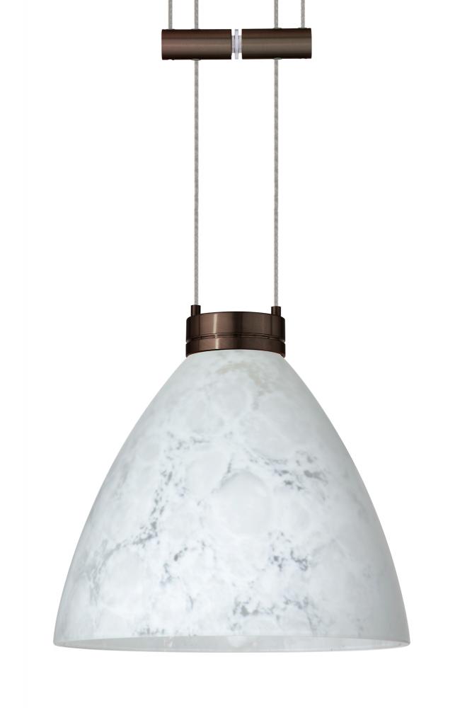 Besa Pendant Mia Bronze Carrera 1x50W Halogen