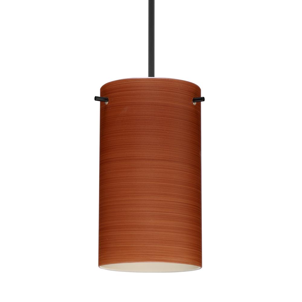Besa Stilo 7 Pendant for Multiport Canopy Black Cherry 1x50W Halogen, 277V, 0-10V Dimming