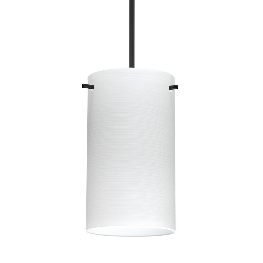 Besa Stilo 7 Pendant for Multiport Canopy Black Chalk 1x50W Halogen, 277V, 0-10V Dimming