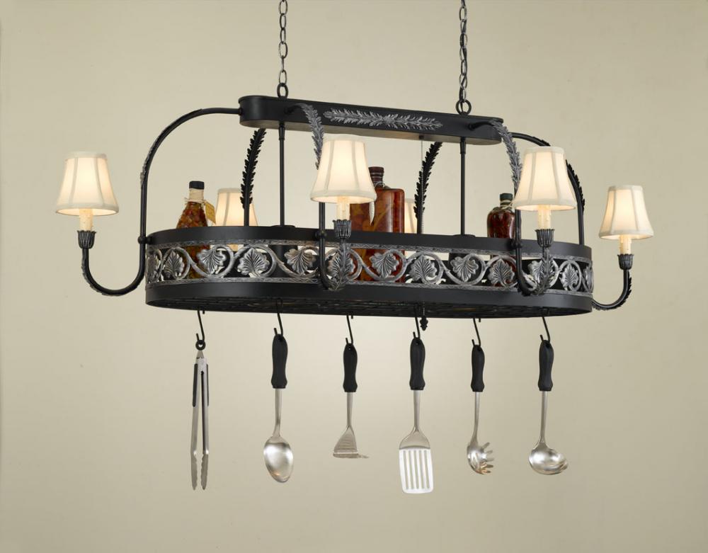 Pot Rack Collection H 88y D 110 Mar W, Pot Rack With Lights Canada