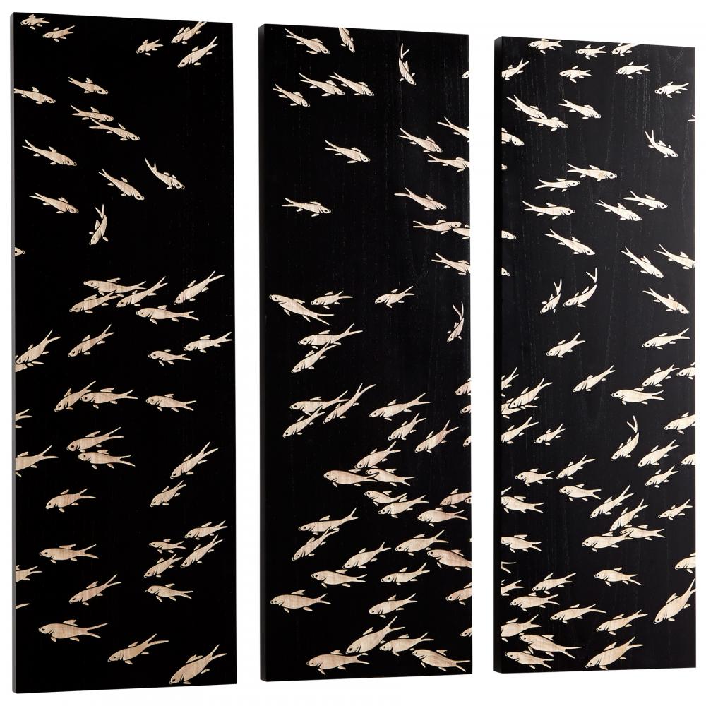Tiburon Wall Art Black