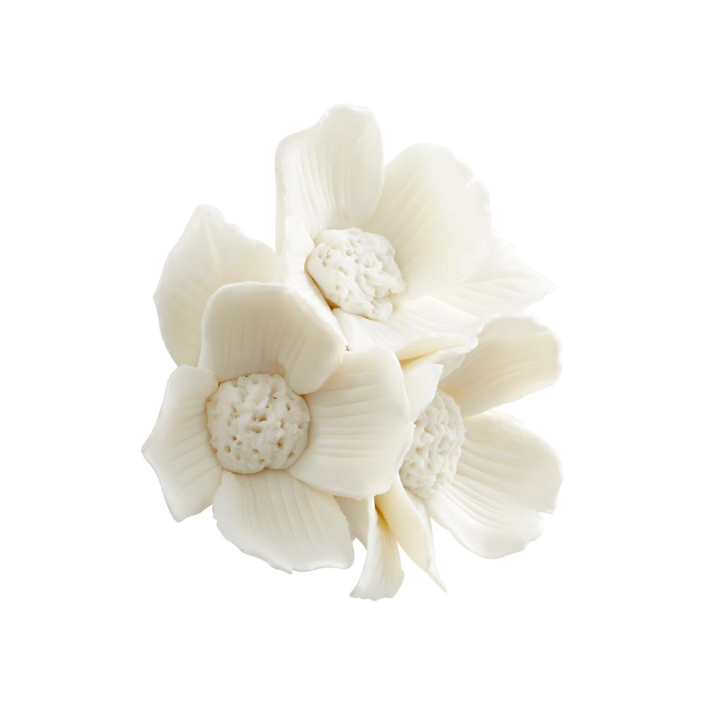 Flower Wall Decor White
