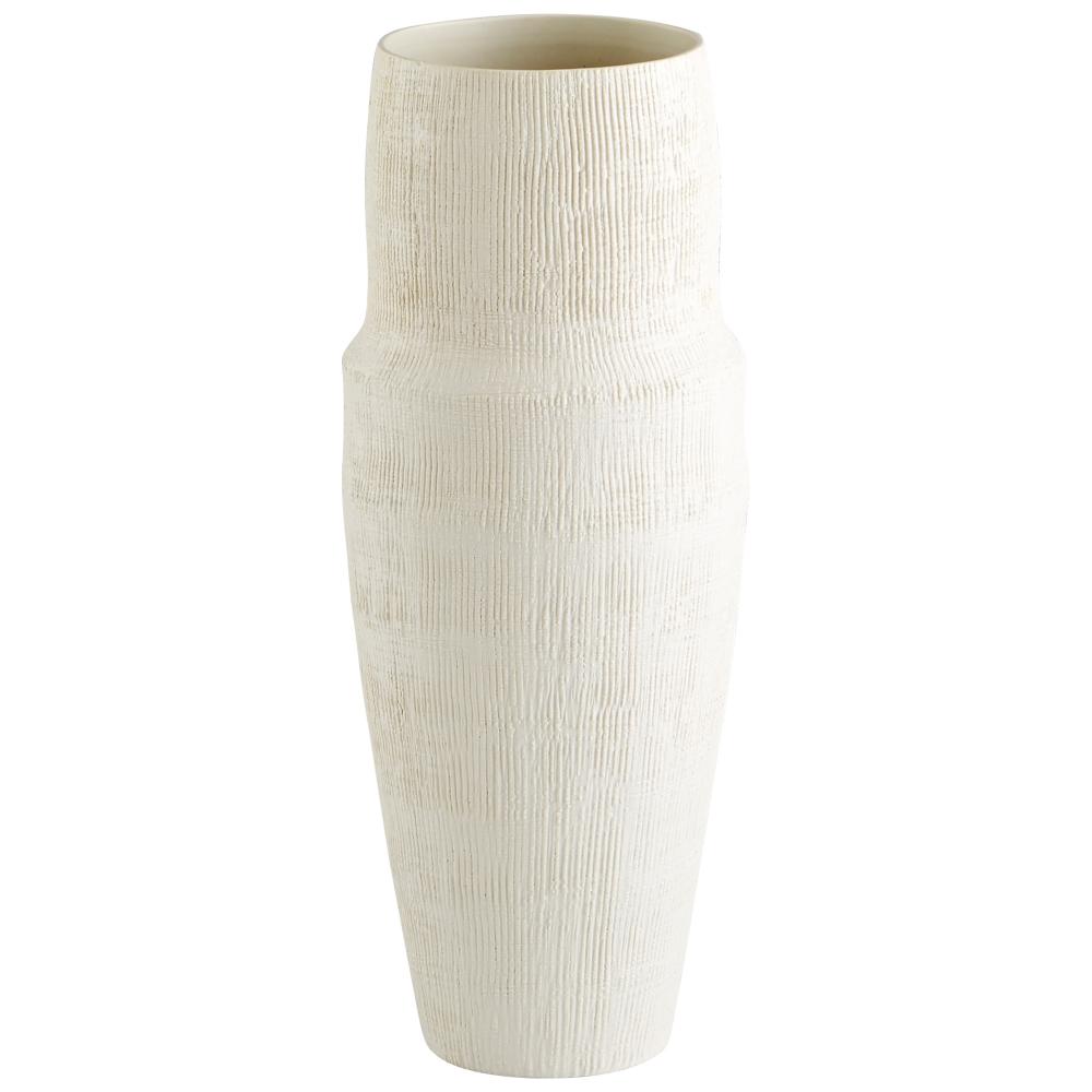 Leela Vase White - Medium
