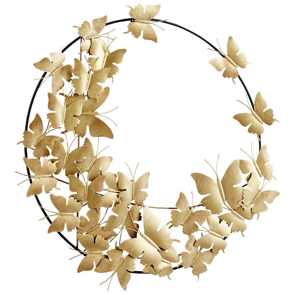 Caesar Wall Decor Gold And Black