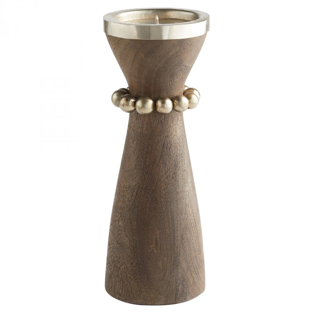 Parvati Candleholder Designed by J Kent Martin Grey - Medium