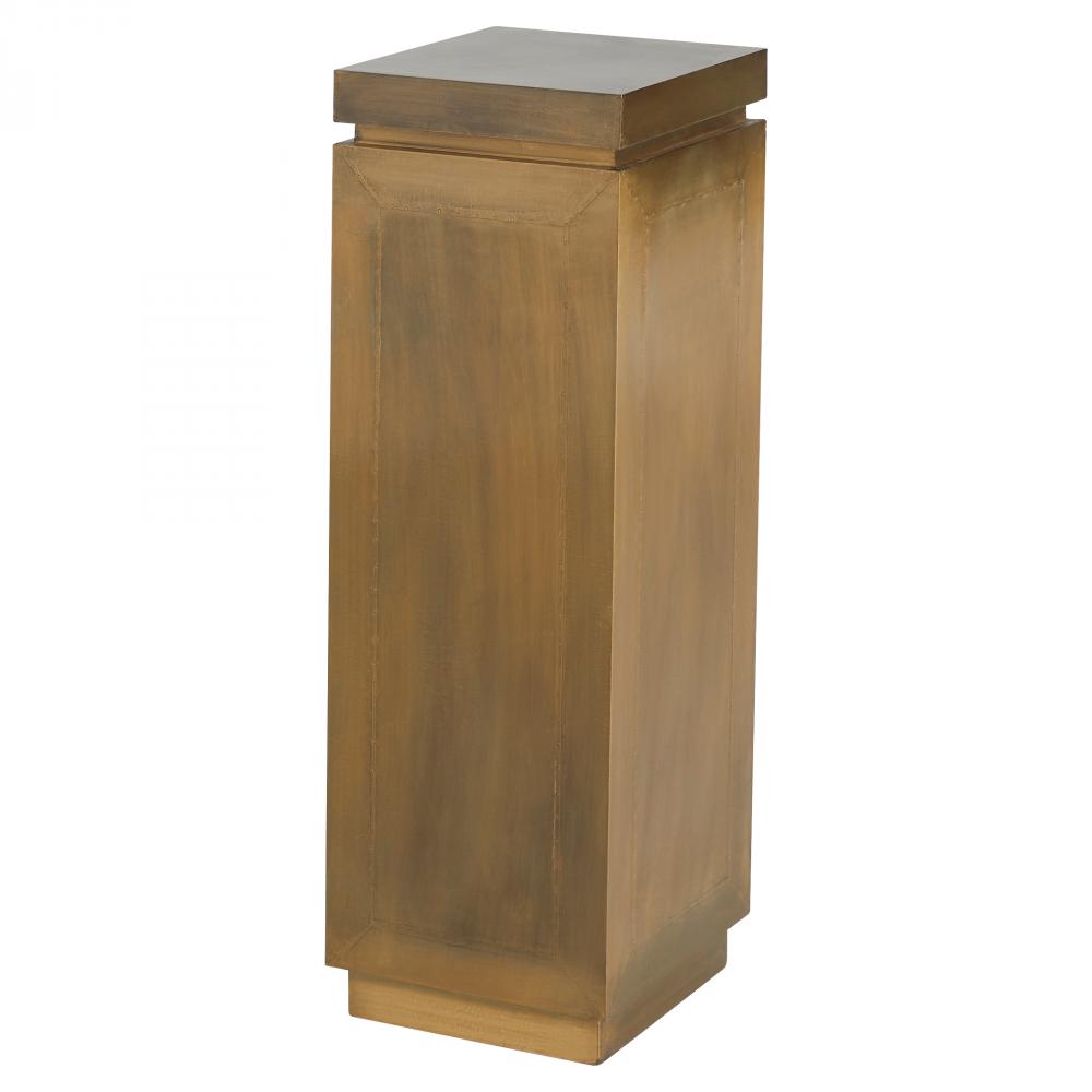 Anatolia Pedestal Designed by J Kent Martin Antique Brass - Medium