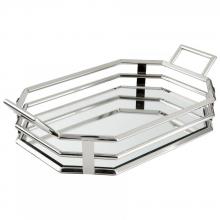 Cyan Designs 08265 - Layers of Meaning Tray Stainless Steel