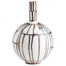 Cyan Designs 10798 - Risse Vase Ebony And White - Small