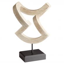 Cyan Designs 11173 - Gali Sculpture #4 Whitewashed