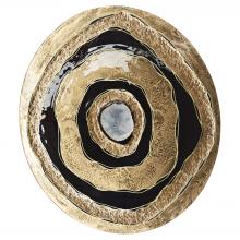 Cyan Designs 11325 - Skipping Rocks Wall Decor Gold And Black - Large