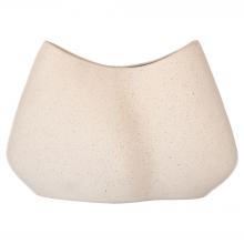 Cyan Designs 11776 - Organic Pinched Bowl Designed by Thom Filicia Grainy White