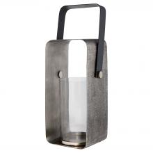 Cyan Designs 11829 - Samara Lantern Designed by J Kent Martin Antique Nickel - Large
