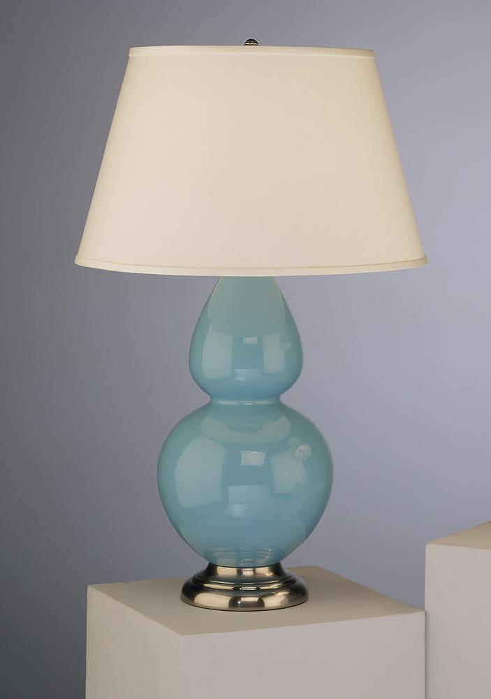 Double Gourd Table Lamp 1741x, Double Gourd Table Lamp Blue