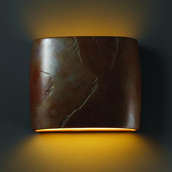 Wide ADA Oval - Open Top & Bottom - LED