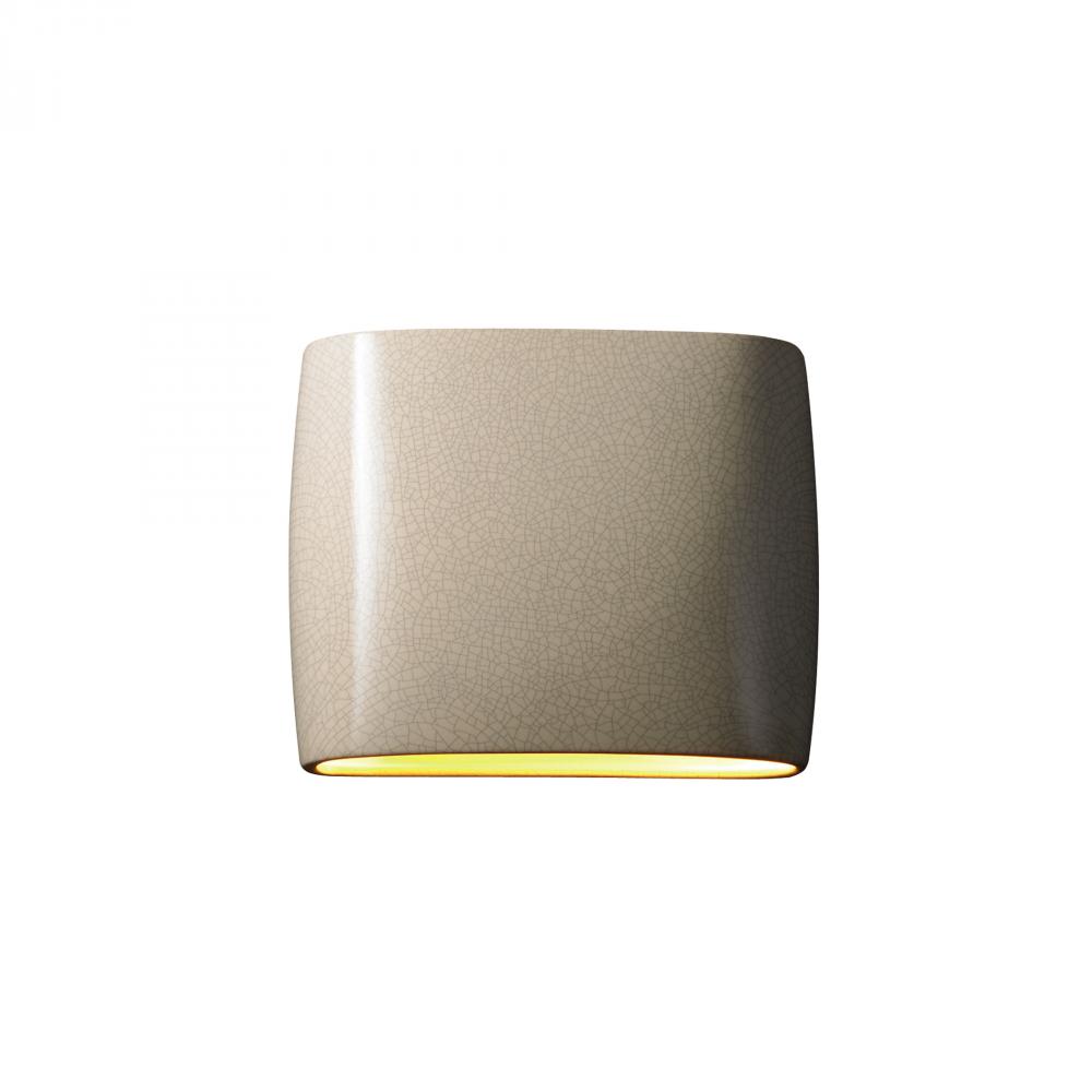 Wide ADA Oval - Open Top & Bottom - LED