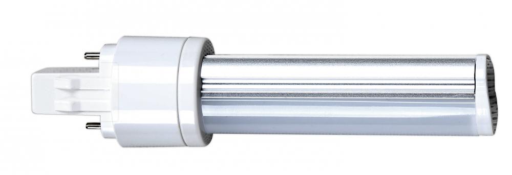 6 Watt LED PL 2-PIN; 5000K; 600 Lumens; GX23 base; 50000 Average rated hours; 120 deg. Beam Angle;