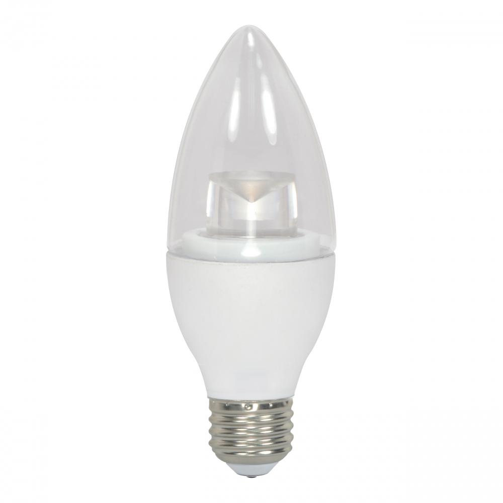 Discontinued - 5 Watt; B11 LED; 3000K; Medium base; 120 Volt; Carded