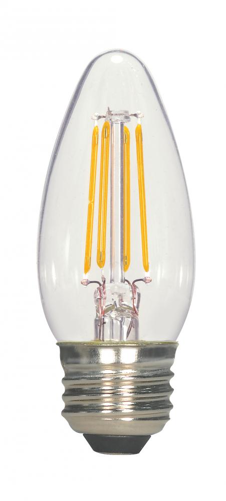 Discontinued - 4.5 Watt C11 LED; Clear; Medium base; 2700K; 450 Lumens; 120 Volt