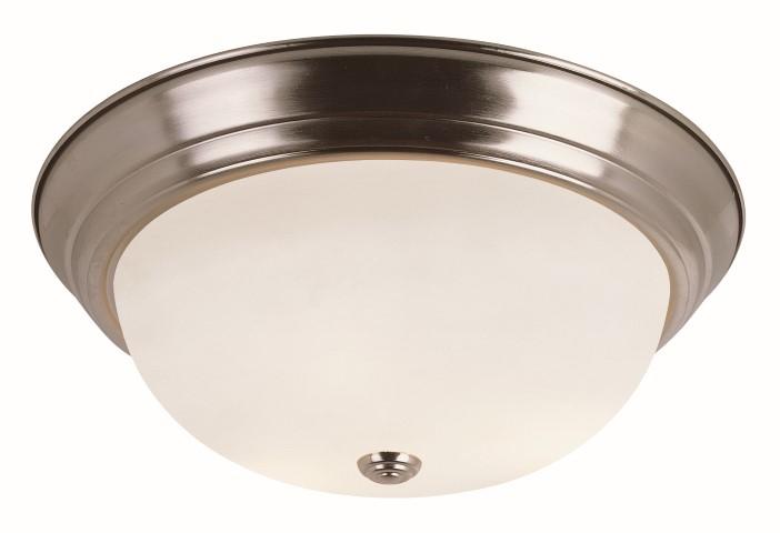 3LT FLUSH-LRG-WHITE FROST GLAS