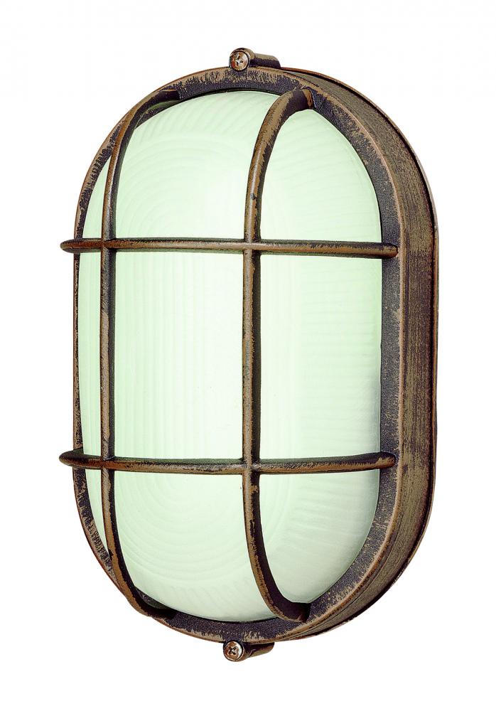 1 LIGHT MEDIUM OUTDOOR BULKHEA