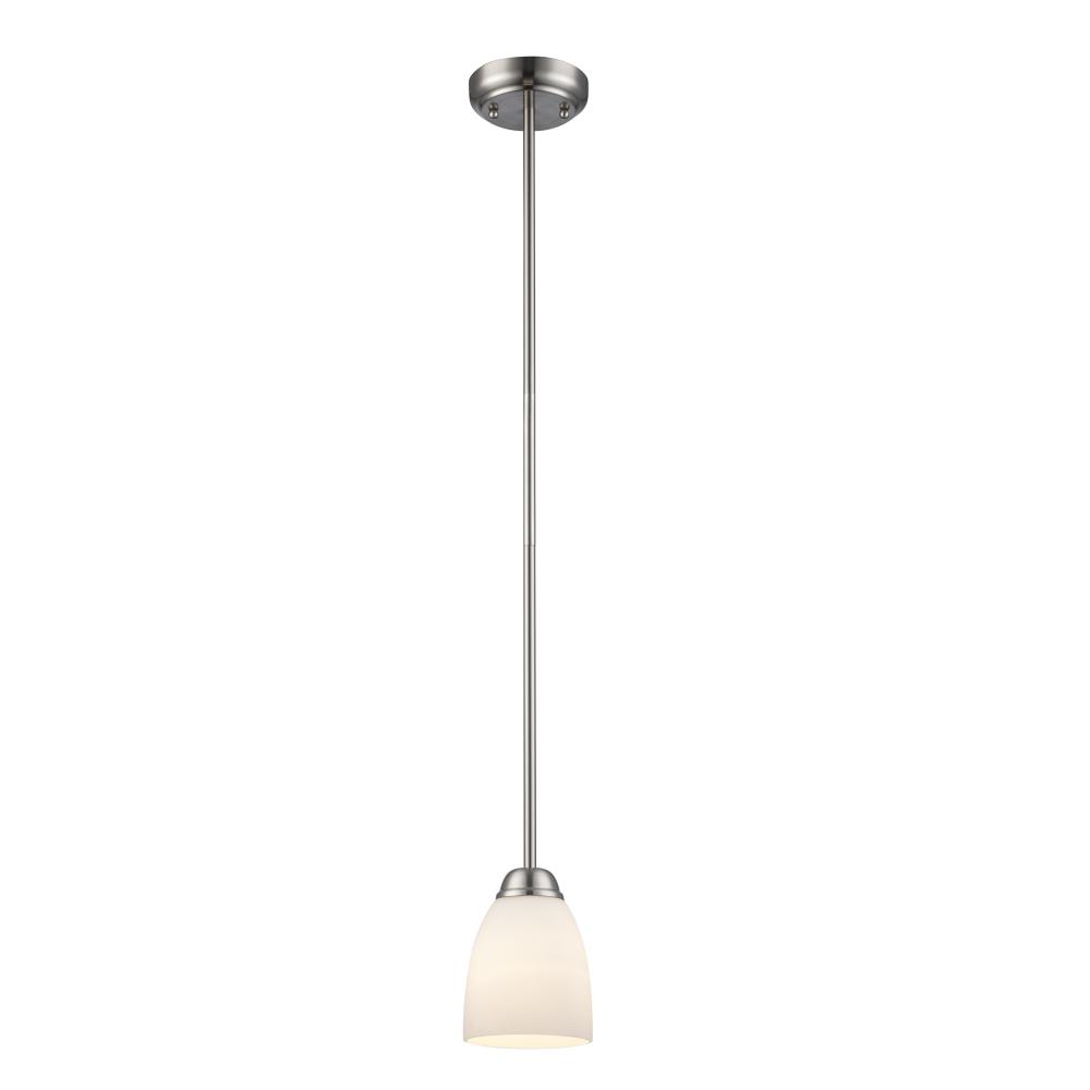 1LT MINI PENDANT- OPAL GLASS