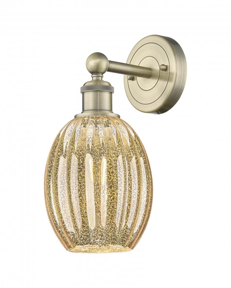 Preston Bulb - 1 Light - 6 inch - Antique Brass - Sconce