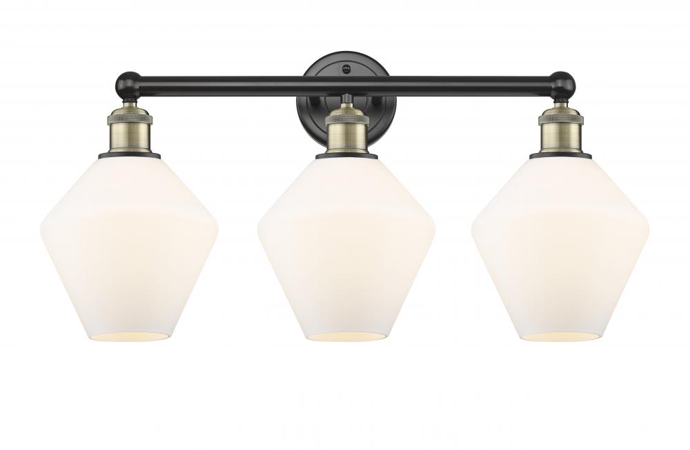 Cindyrella - 3 Light - 26 inch - Black Antique Brass - Bath Vanity Light