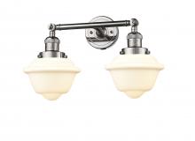 Innovations Lighting 208-PN-G531-LED - Oxford - 2 Light - 17 inch - Polished Nickel - Adjustable Bath Vanity Light
