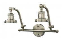Innovations Lighting 515-2W-SN-LED - Double Swivel - 2 Light - 18 inch - Brushed Satin Nickel - Adjustable Bath Vanity Light