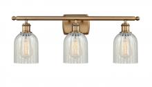 Innovations Lighting 516-3W-BB-G2511-LED - Caledonia - 3 Light - 25 inch - Brushed Brass - Bath Vanity Light