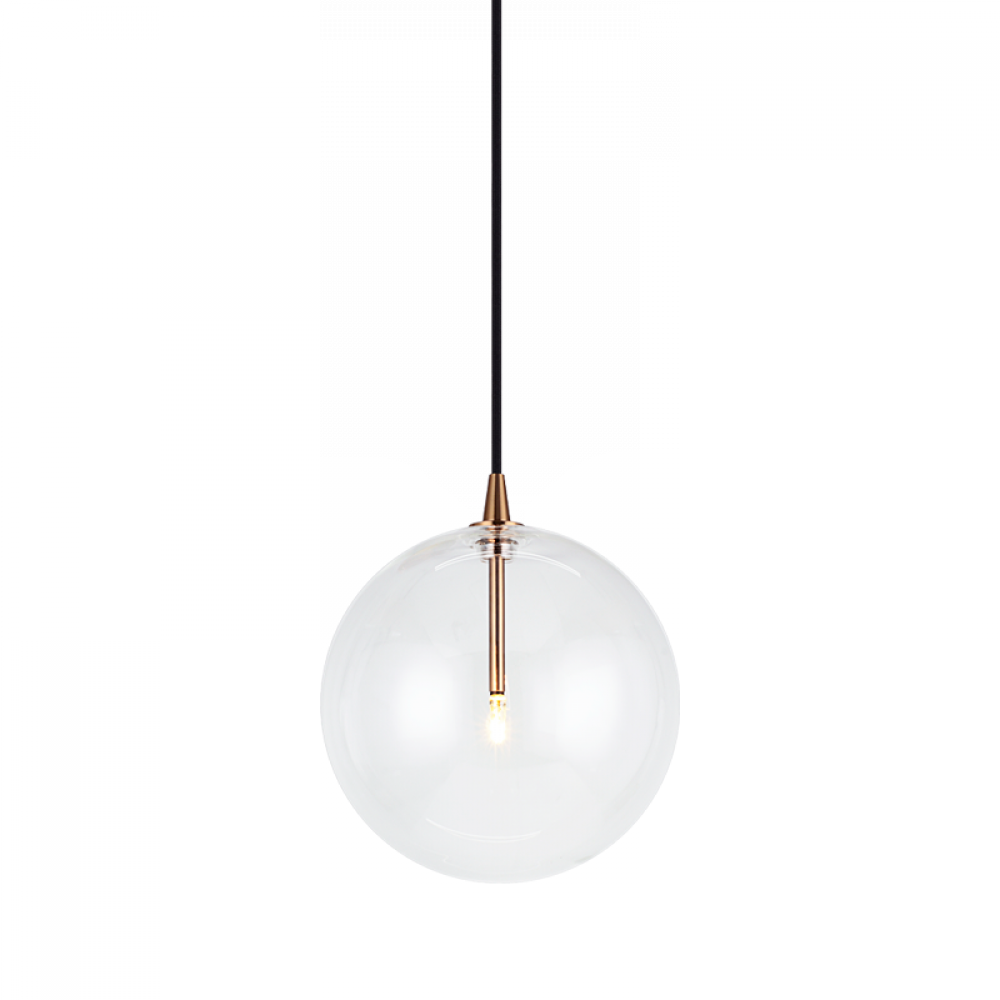 Bolha Aged Gold Brass Pendant