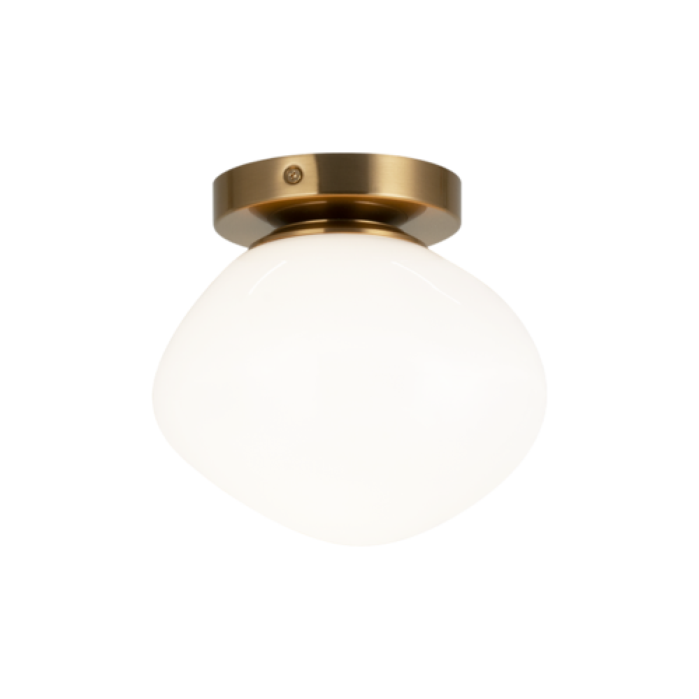 Melotte Aged Gold Brass Wall Sconce / Ceiling Mount