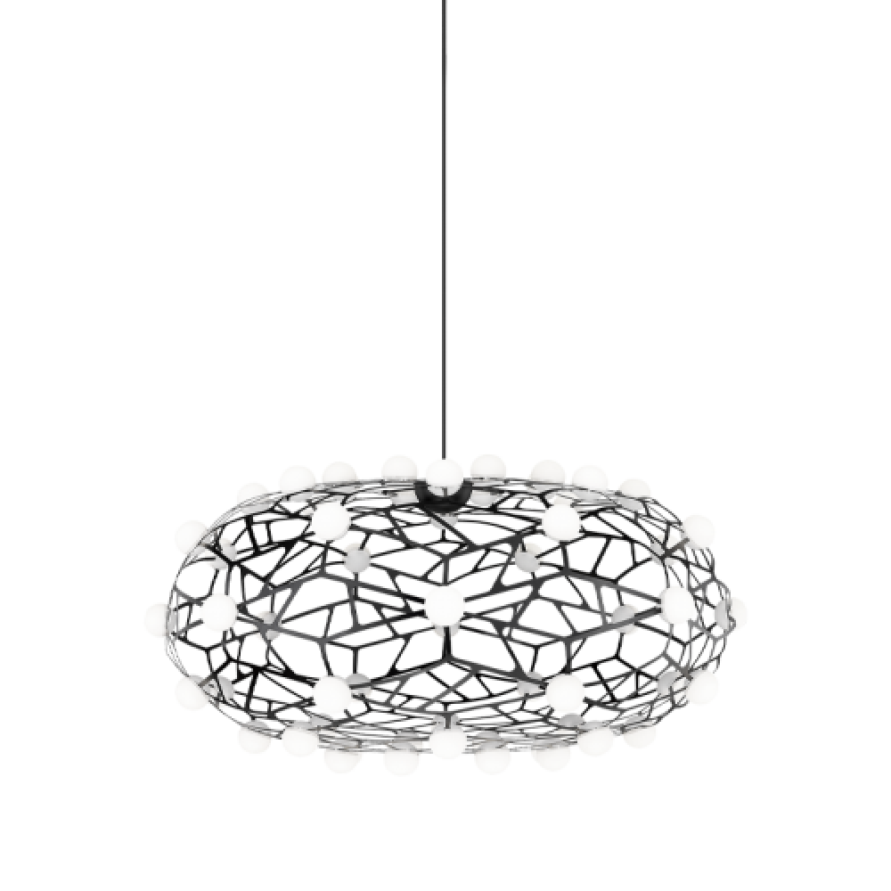 Coral Black Chandelier