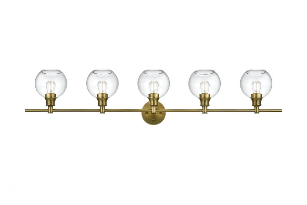 Collier Wall L47W8H10.1 Satin Gold C/GL